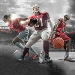 sports collage image