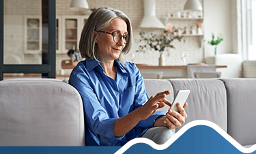 Woman Using Her Phone